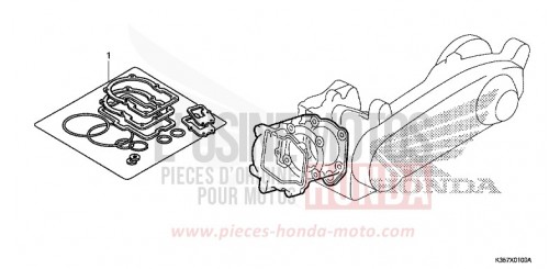 TROUSSE DE JOINT A WW125EX2F de 2015
